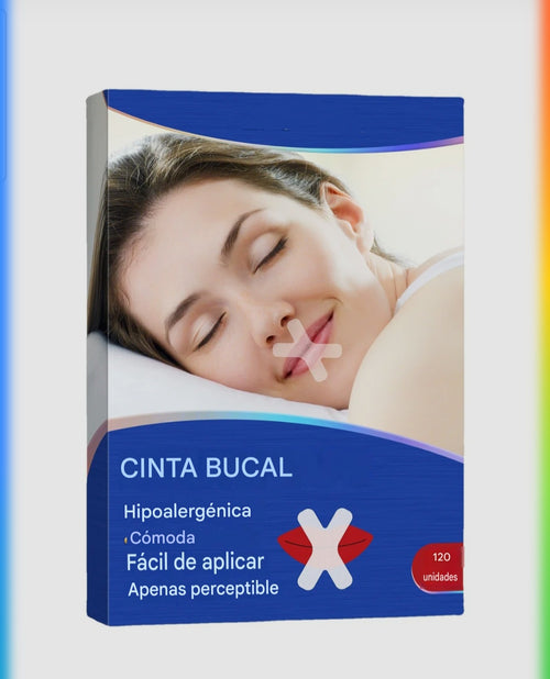 Tiras Bucales Antirronquidos Oxigenia - Sueño Profundo